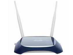 TP-LINK TL-WR841N 藍(lán)色版無(wú)線(xiàn)路由器產(chǎn)品展示圖1賞析